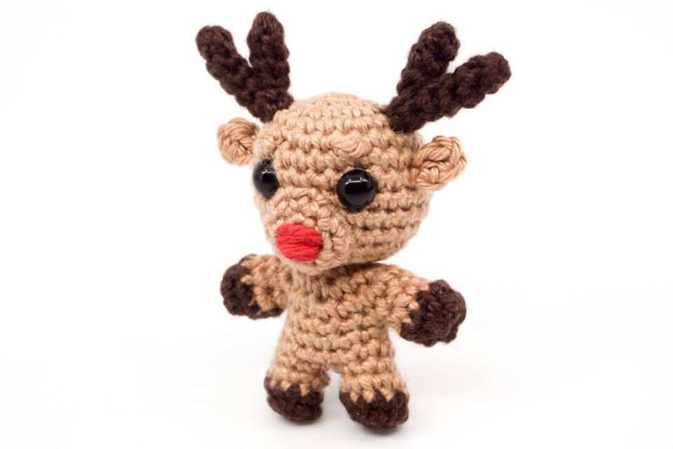 Free Reindeer Crochet Pattern - Mini Noso 