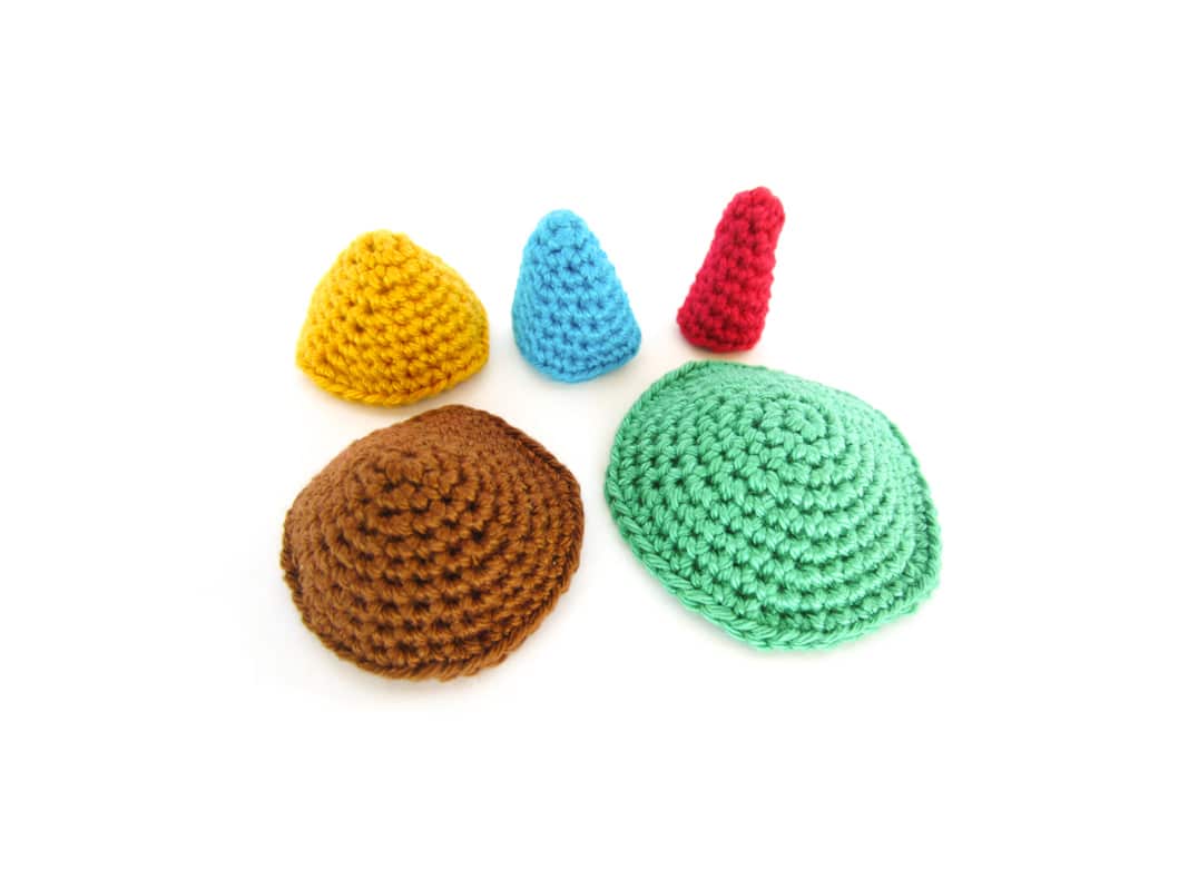 How to Crochet Cones in Spiral Rounds Supergurumi